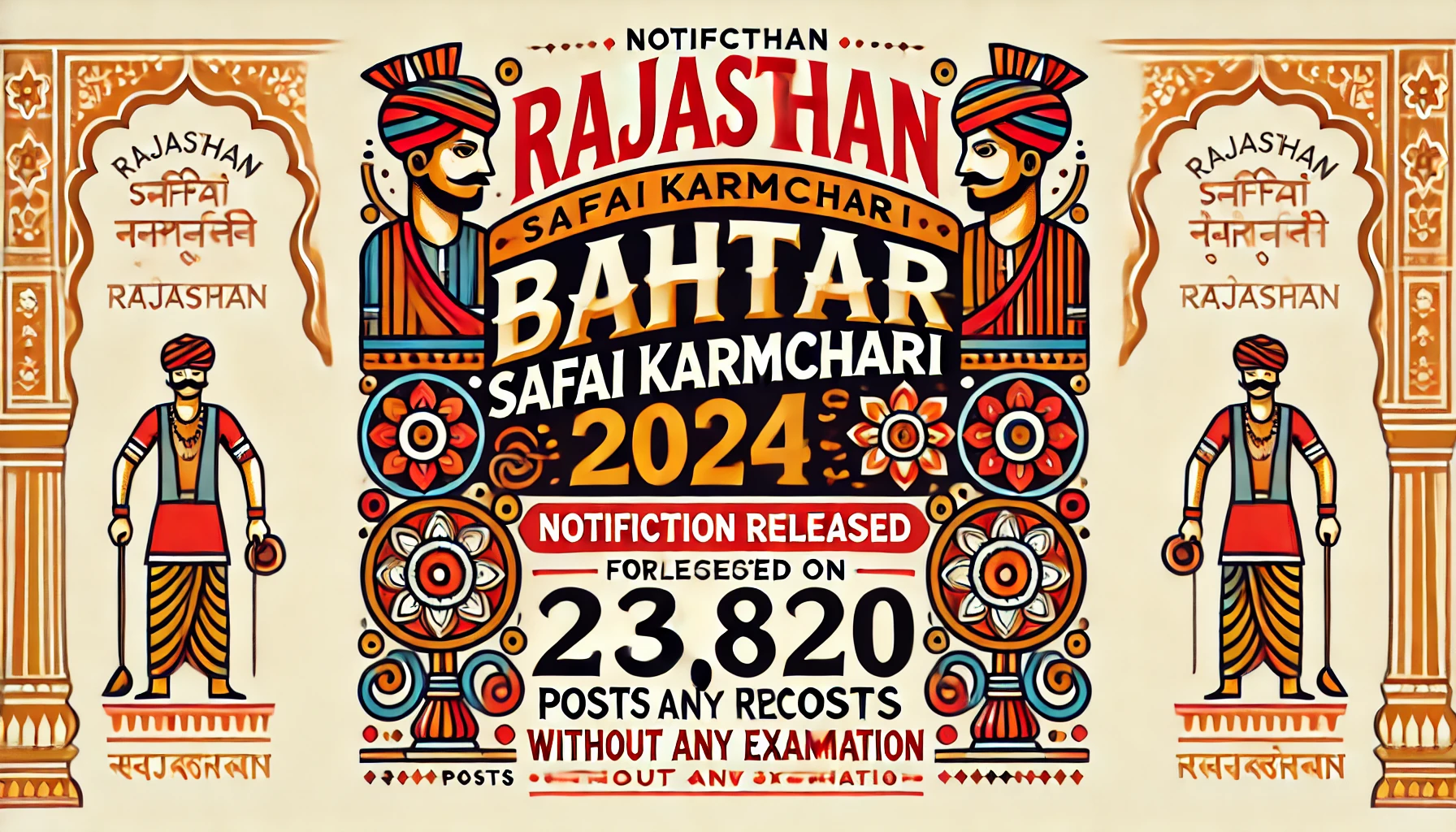 Rajasthan Safai Karmchari Bharti 2024: आवेदन, आधिकारिक वेबसाइट और अधिसूचना की जानकारी